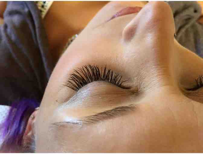 April Shelton at La Petit Spa and Lashes eyelash extensions