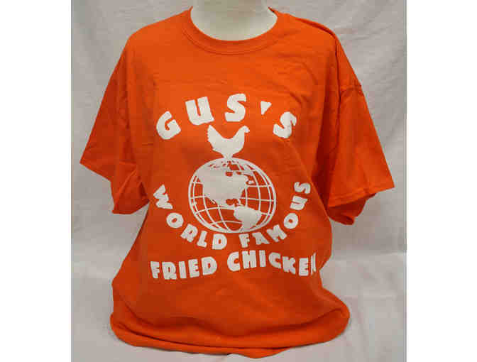 Gus's Fried Chicken gift card and T-shirt