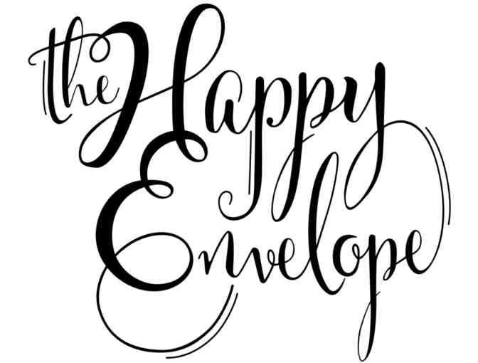 The Happy Envelope | Letterpress Gift Basket