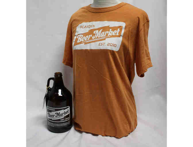 Bearden Beer Market | Growler with Fill and T-Shirt