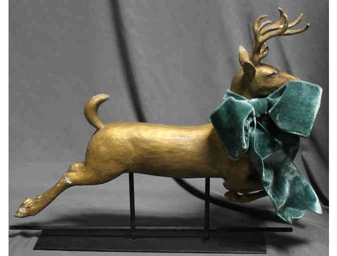 Taylor and Huie Fine Interiors | Gold Reindeer