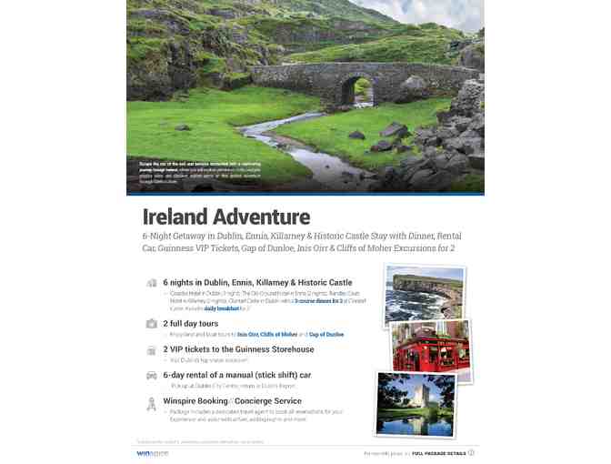 Ireland Adventure | Six-night Getaway