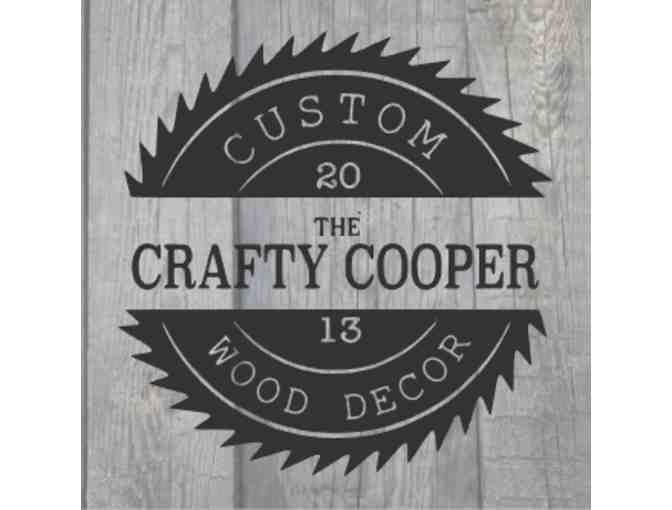 The Crafty Cooper | Custom Monogram Sign