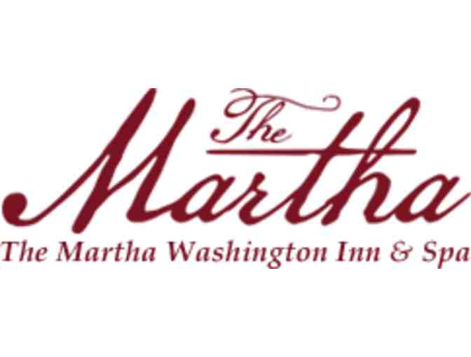 The Martha Washington Inn & Spa | One Night Stay