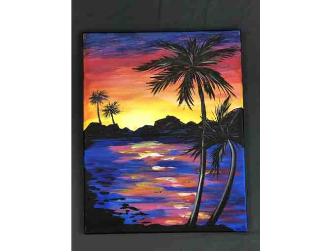 Painting with a Twist | Tropical Painting