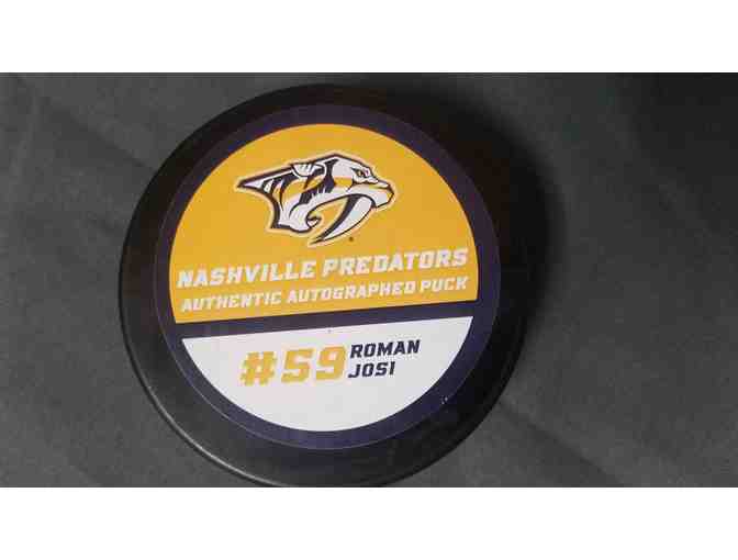 Nashville Predators | Roman Josi Autographed Puck