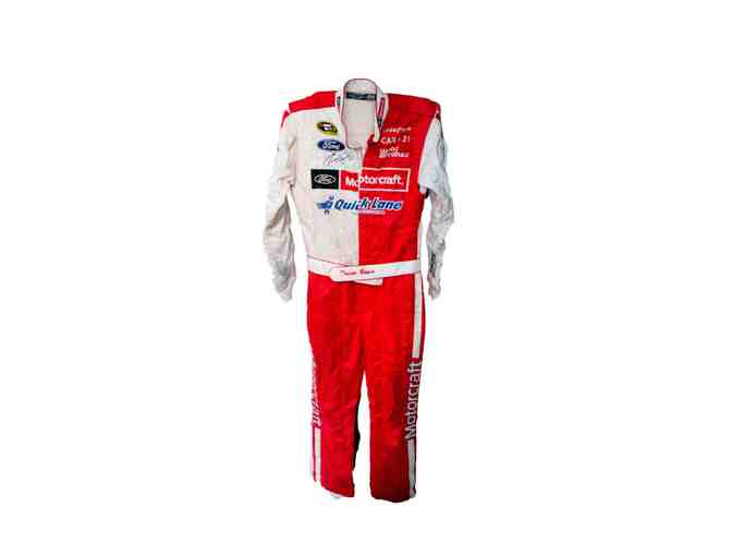 Autographed Trevor Bayne Racing Suit