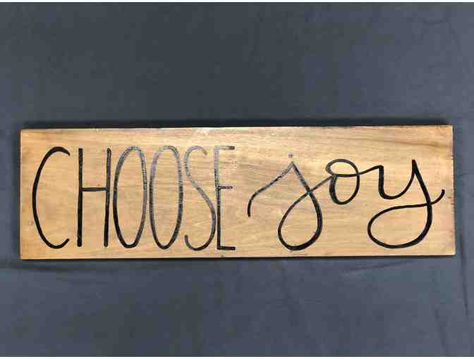 KL Designs & Canvases | Choose Joy Wood Sign