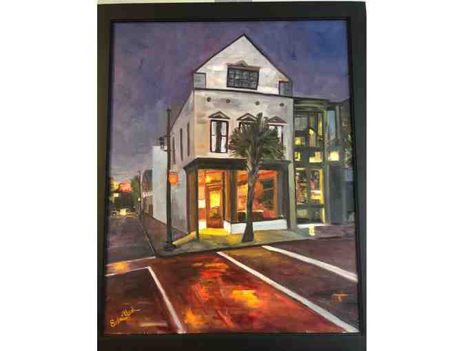 Susie L. Hauk Original Artwork| "An Evening on King Street" - Photo 1