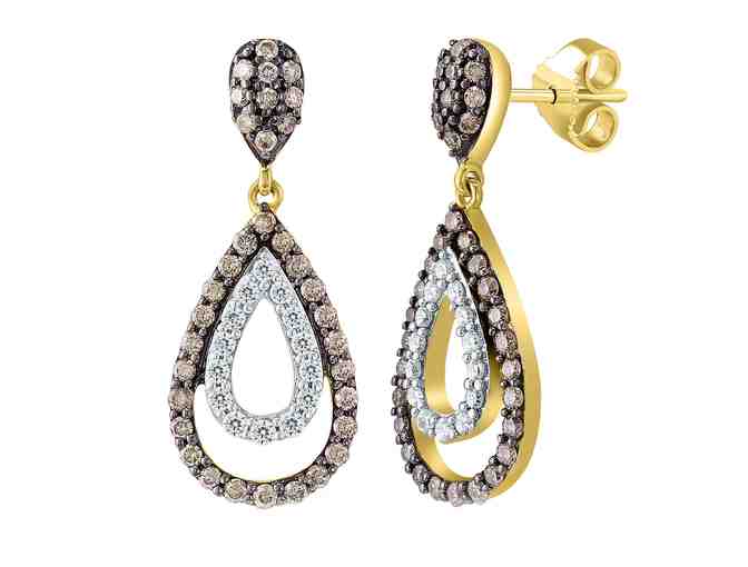 Gorgeous Diamond Pendant and Earring set