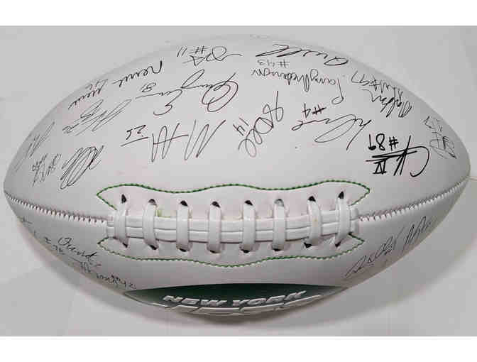 NY Jets Football signed by 2019 team