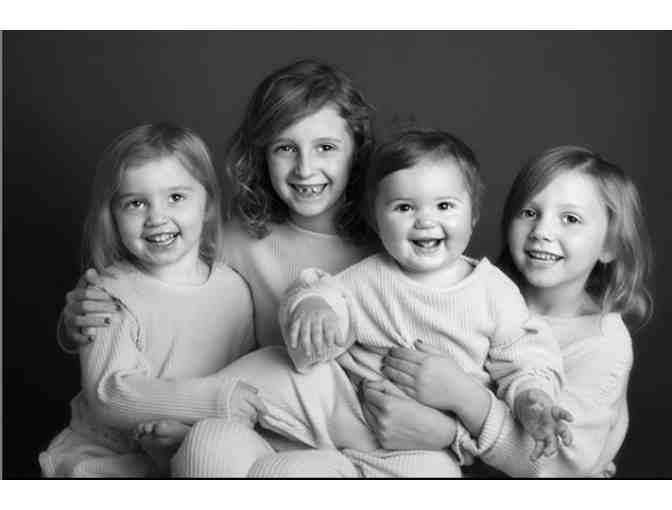 Classic Kids Photography: Full Family Shoot and 8x10 B&W Archival Print