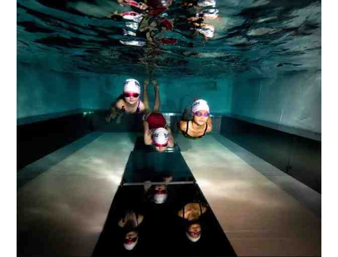 One month of group swim lessons, or 2 private lessons (Children and Adults)