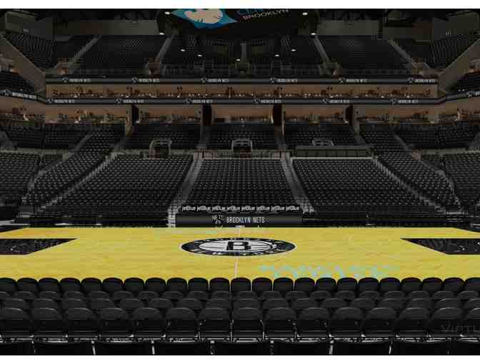 2 tickets Row 1 VIP Center-court  Nets vs Hornets on Dec 11 - Photo 1