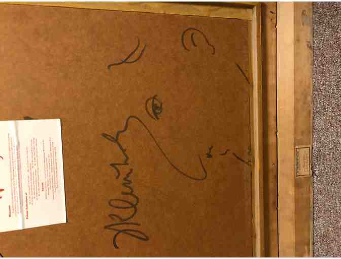 'Lovers in the Garden' by Frank Kleinholz 1969 Signed