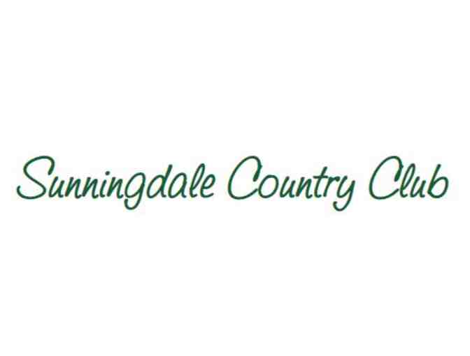 Round of Golf and Lunch for 3 at Sunningdale Country Club (Scarsdale) with Caddie