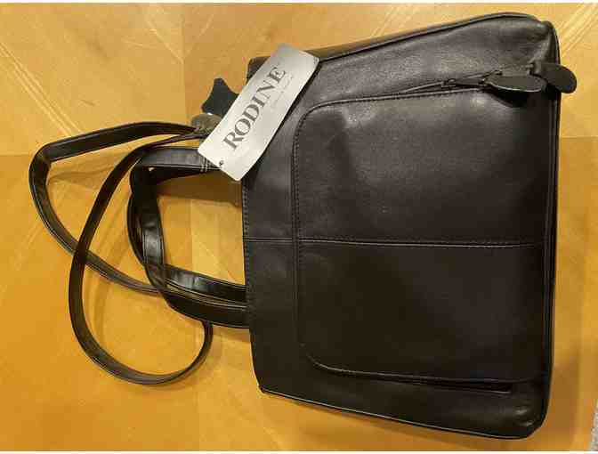 Rodine Genuine Leather Black Handbag - Photo 1