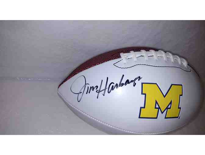 U of M Autographed Football and 2 Tickets to U of M vs Hawaii Football Game September 3rd