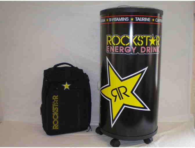 Rockstar Energy Drink Backpack and Cooler