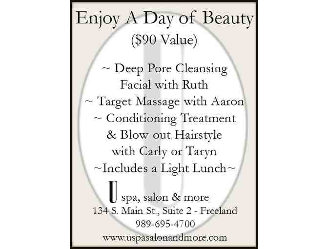 Day of Beauty at U spa, salon & more