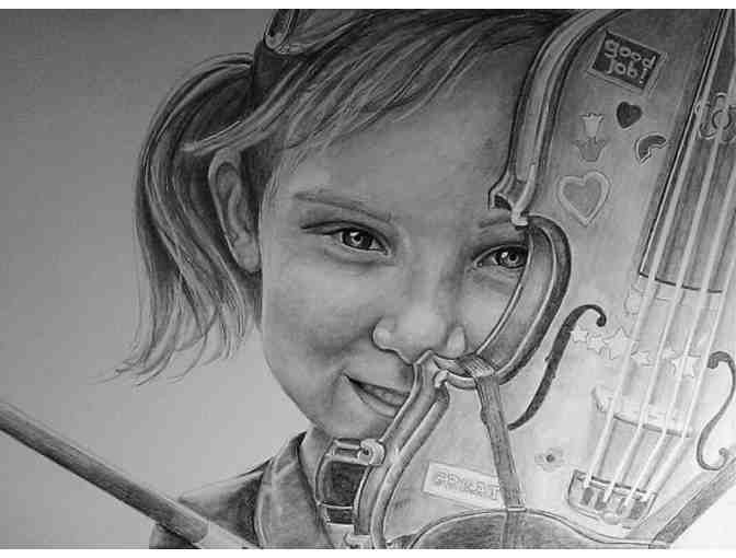 Drawing From Your Photo: One Portrait Any Size