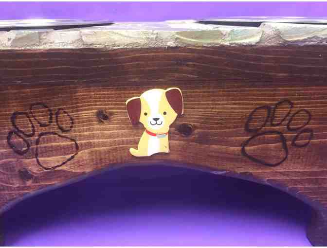 Hungry Hounds Elevated Dog Dish (7' W x 18' L)