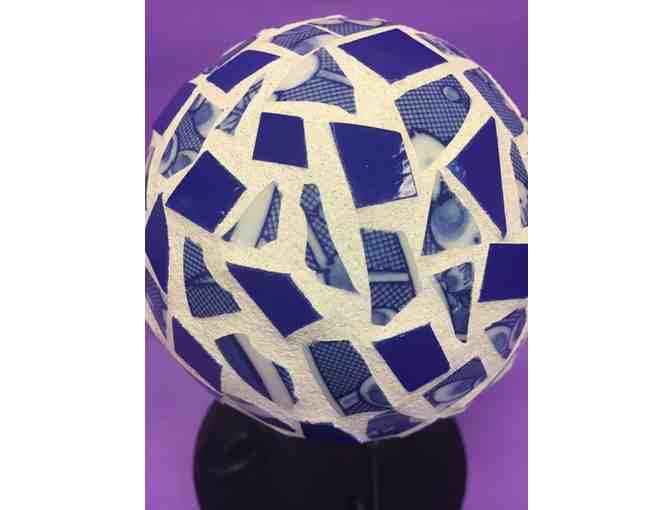 Indoor Decorative Mosaic Ball on Stand