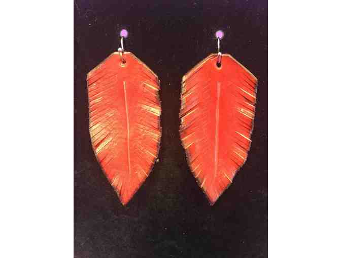 Leather Earrings