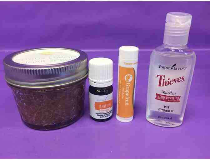 Young Living Essential Oils Gift Basket