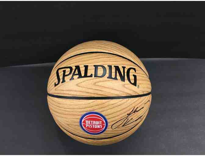 Detroit Pistons Luke Kennard Autographed Basketball
