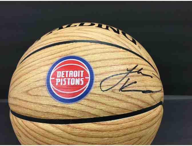 Detroit Pistons Luke Kennard Autographed Basketball