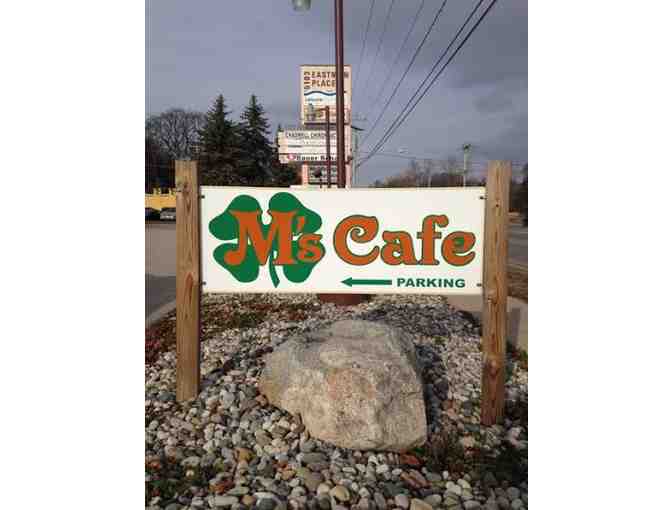 M's Cafe Gift Certificates