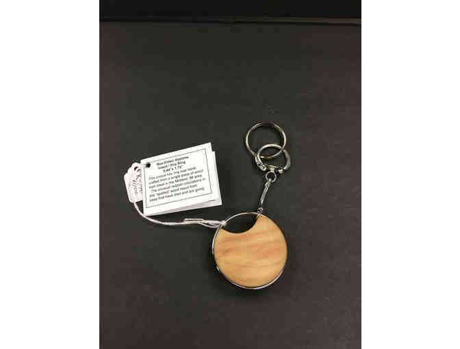 Handmade Wood Keychain