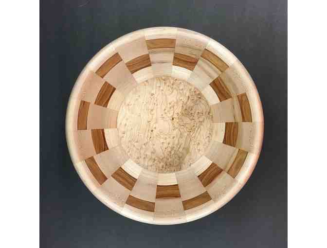 Handcrafted Wood Salad Bowl