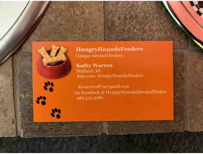 Hungry Hounds Elevated Dog Bowls