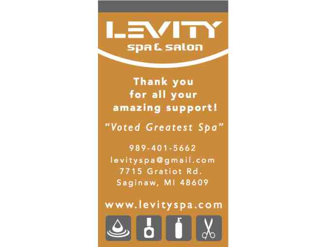 Levity Spa & Salon - Pedicure & Facial with Alicia