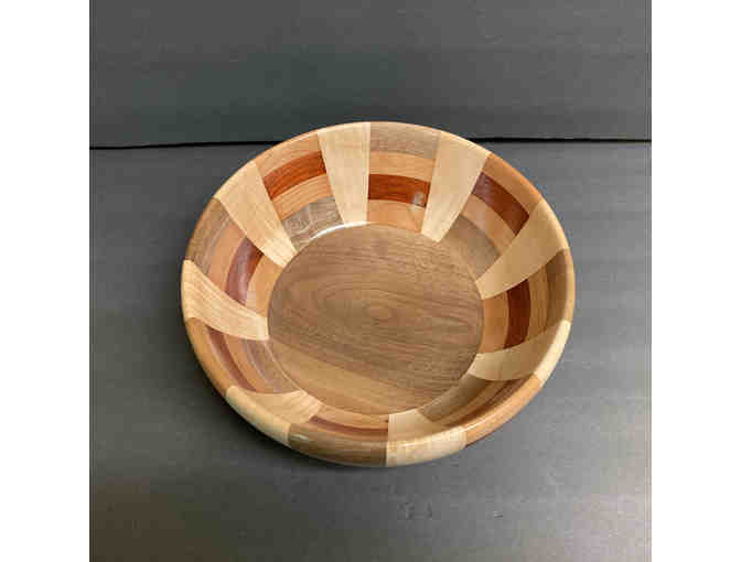 Handcrafted Wood Salad Bowl