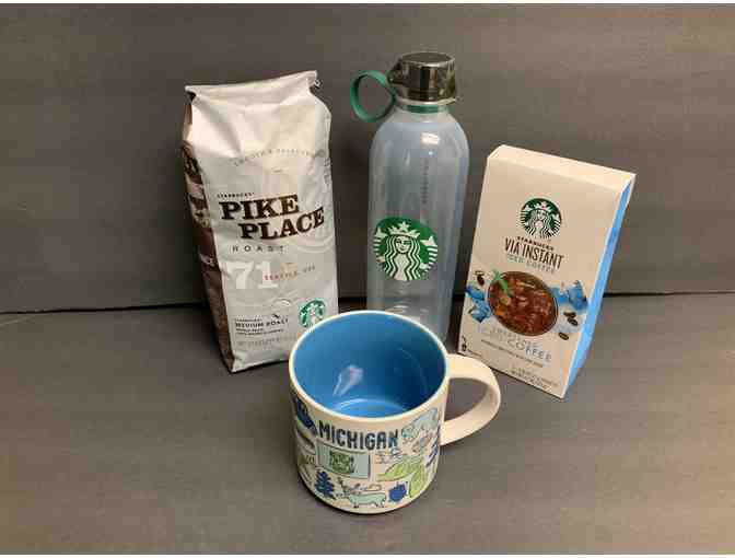 Starbucks Michigan Hot and Cold Gift Bag