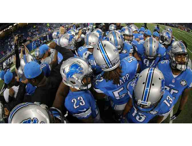 Two Tickets: Detroit Lions vs. Buffalo Bills Lower Level Sideline
