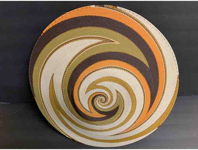Bridge For Africa Zulu Telephone Wire Platter