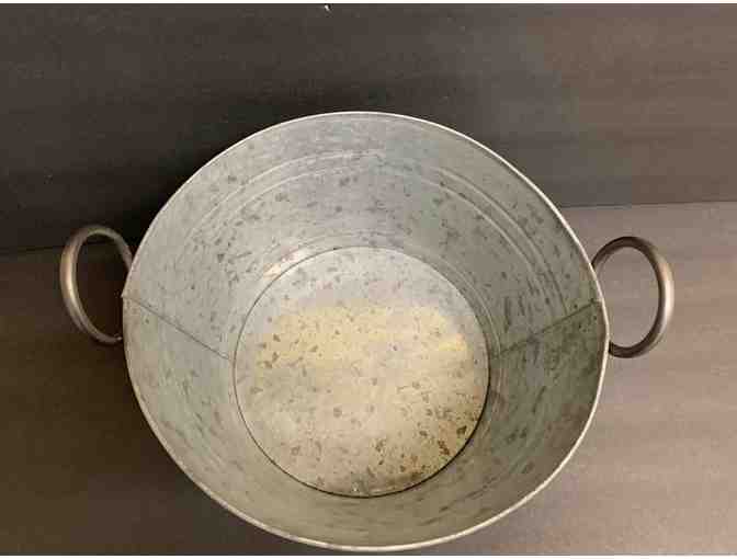 Home Galvanized Bowl