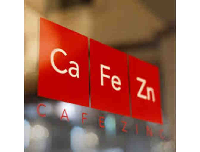 $100 Gift Certificate for Cafe Zinc