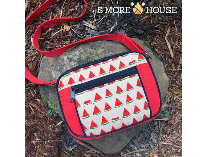 Double Zip Crossbody Watermellon Bag