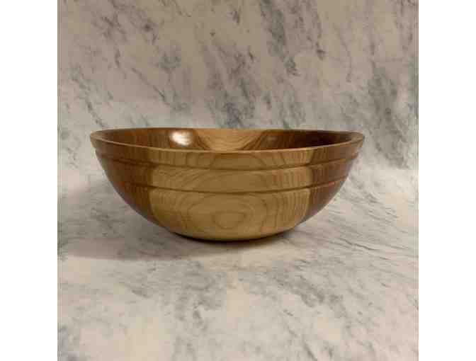Handcrafted Hardwood Salad Bowl