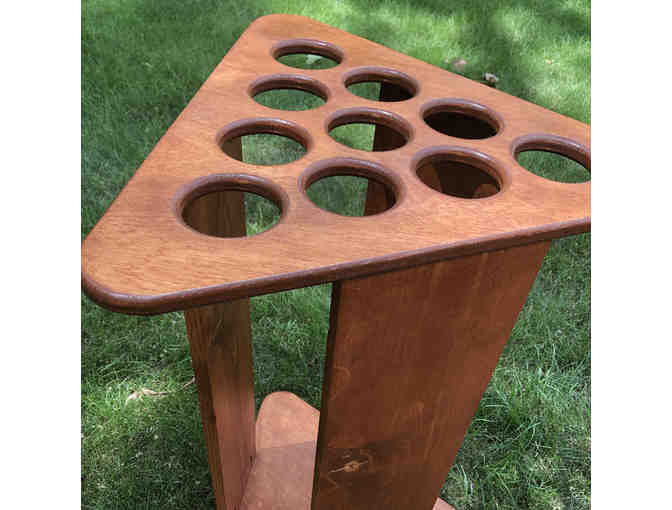 Outdoor Handmade Wood Pong Set