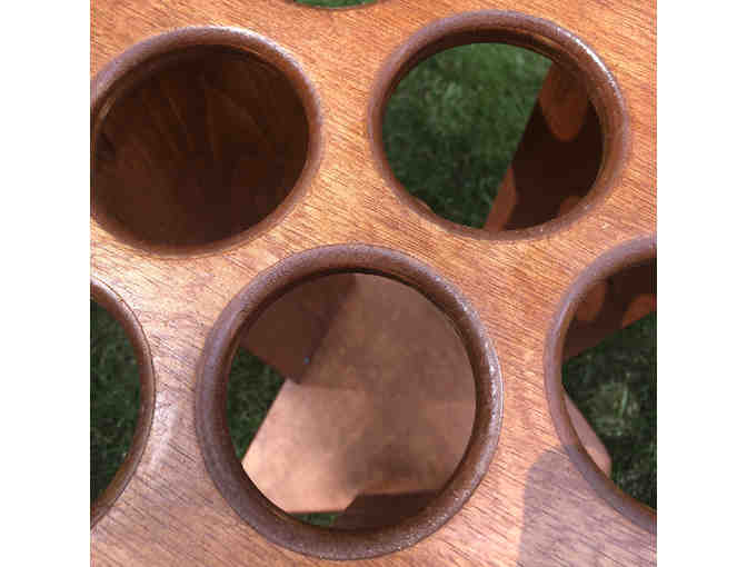 Outdoor Handmade Wood Pong Set