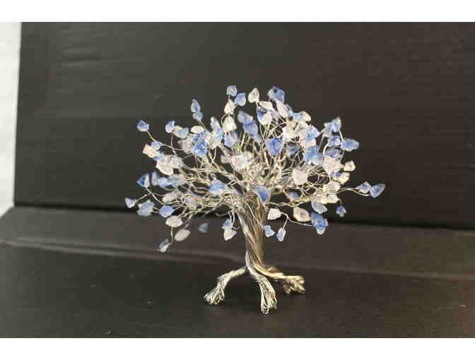 5" Blue Wire Oak Maple Style Tree - Photo 1