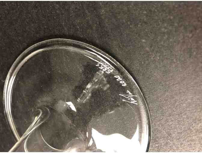 Handblown Glass Candle Holder