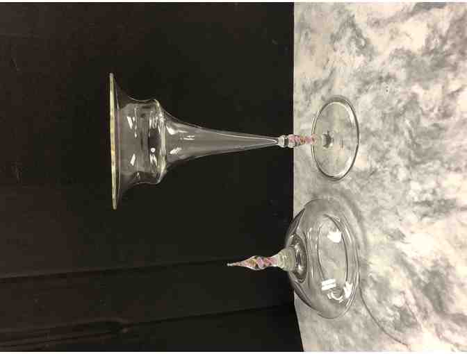 Handblown Glass Candy Dish