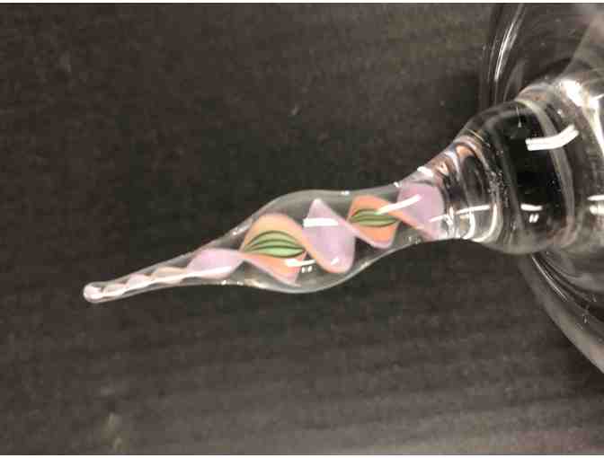 Handblown Glass Candy Dish